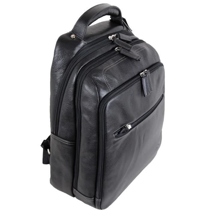 KATANA Sac dos en cuir porte ordinateur portable tablette r f