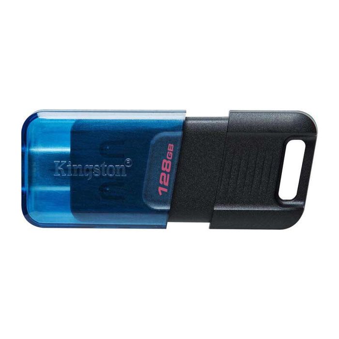 Clé USB - KINGSTON - Dttraveler 80m - 128 Go - USB-C - USB 3.2 Gen 1