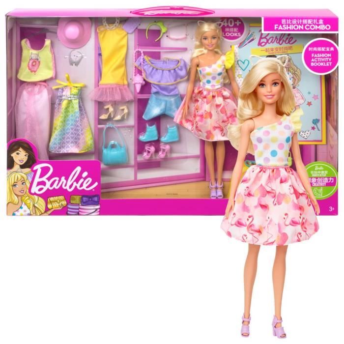Accessoires barbie mattel discount