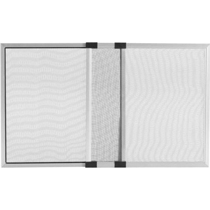 Cadre moustiquaire aluminium extensible 75x100/ 193