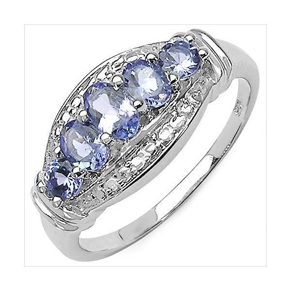 Bague Ludmila Tanzanite Argent Achat Vente Bague Anneau