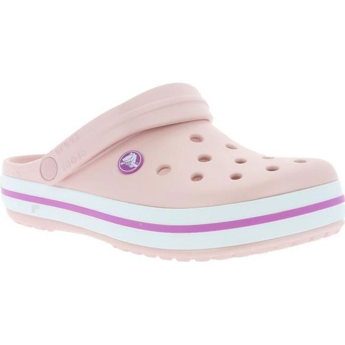 Sabots Crocband Crocs Rose Légers Confortables Femme