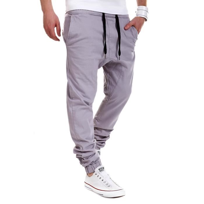 Sarouel jogging baggy à poches