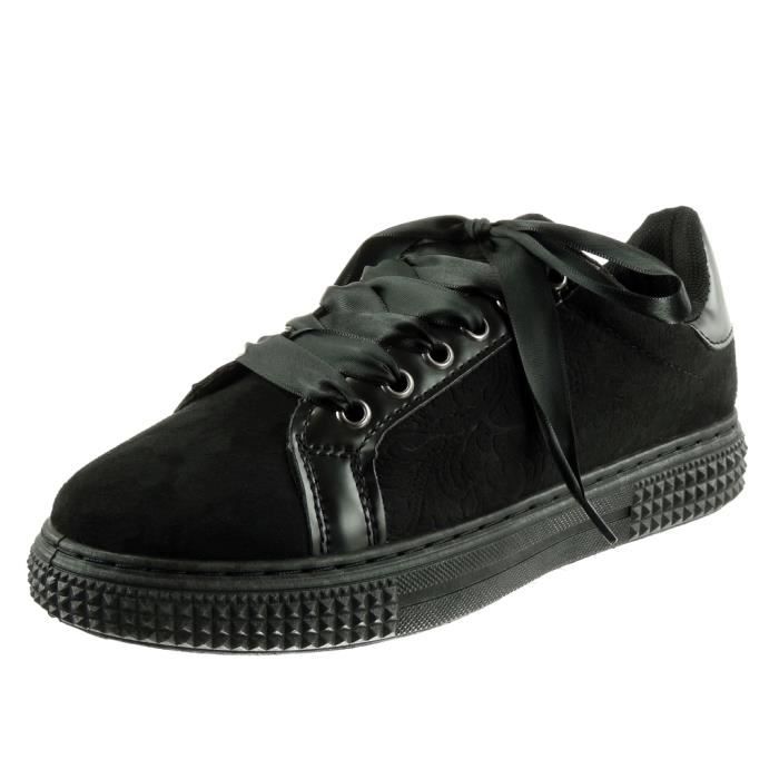 basket homme lacet ruban