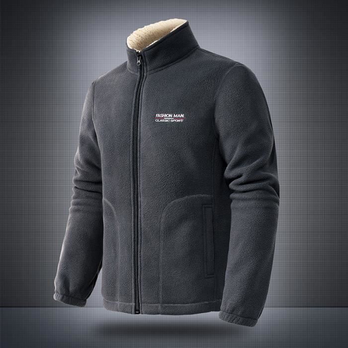 Veste doublé polaire hotsell homme