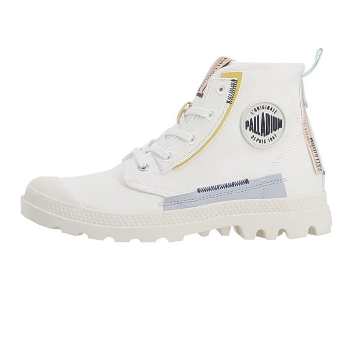 Basket palladium blanche femme cheap