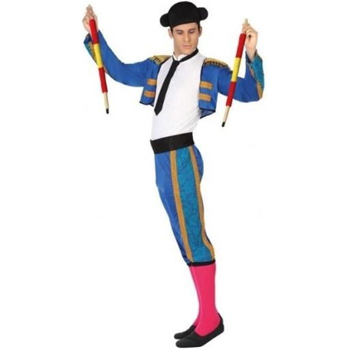 Déguisement Torero Bleu Homme