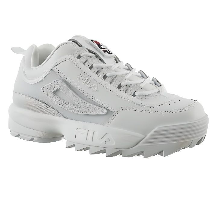 Basket Mode FILA Disruptor II Patches Blanc Adulte Mixte
