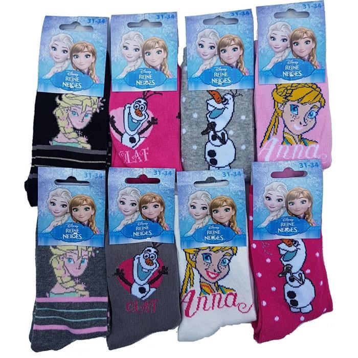 Chaussette reine shop des neiges