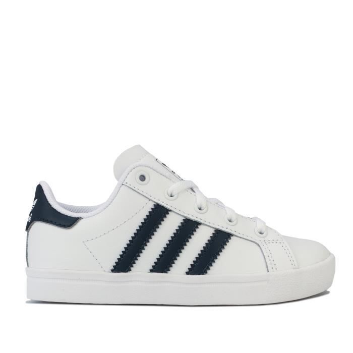 ADIDAS ORIGINALS Baskets Superstar - Blanc et bleu - Enfant garçon -  Cdiscount Chaussures