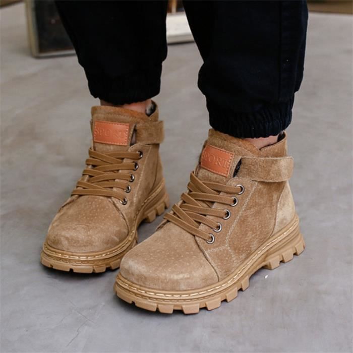 Bottes pour enfants gar on la mode britannique marron JS