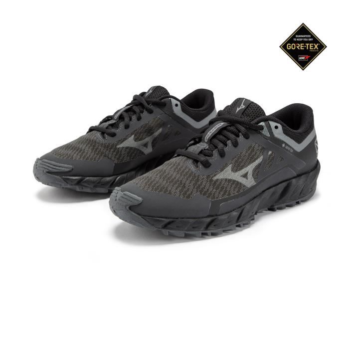 Mizuno Womens Wave Ibuki 3 GORE TEX Trail Running Sports Shoes Trainers Black 9