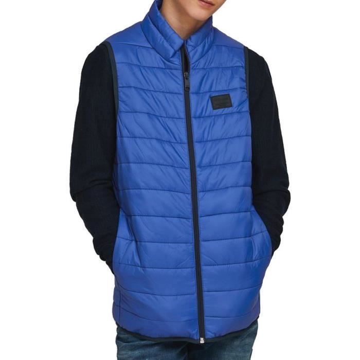 Doudoune Sans Manches Jack & Jones - Gilet Matelassé Pour Homme, Regular Fit, 100% Polyester - 4
