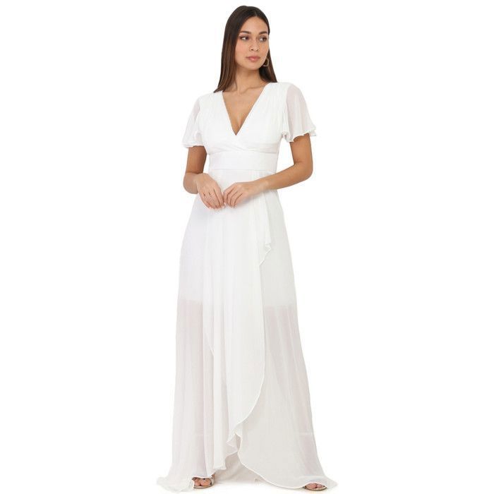 La modeuse robe longue blanche 2025