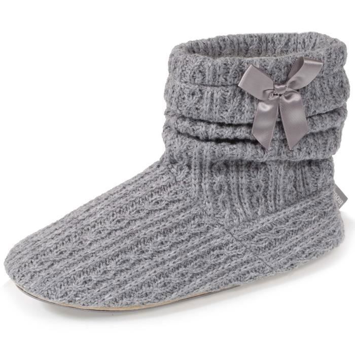 Chaussons Licorne Imitation Fourrure Pour Fille - Semelle Antidérapante, Taille 27/28, Lavables En Machine - 5