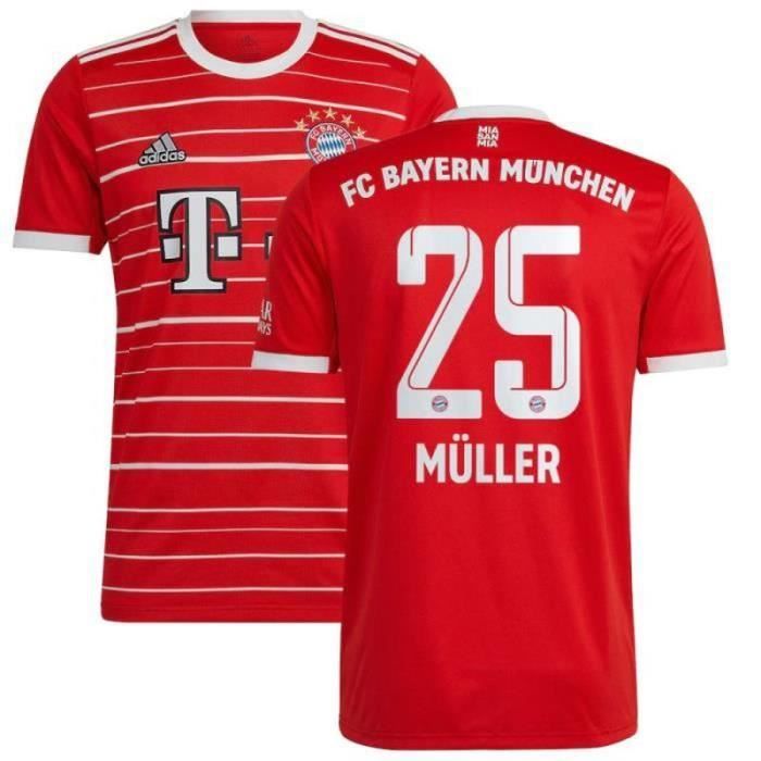 2015-16 Bayern Munich Home Shirt Müller #25