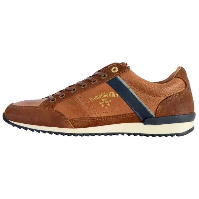 Baskets Basses Pantofola D'oro PENAROL - Cuir Blanc - Taille 42 - Homme - Sneakers Casual