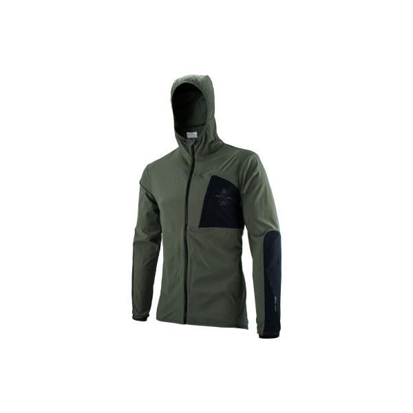 veste imperméable pour vtt leatt trail 1.0 - vert pistache - taille xl