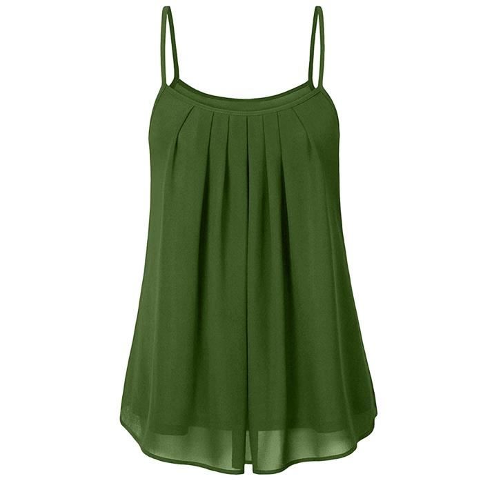 Femmes été grande taille décontracté ample couleur unie jarretelle Femmes été grande taille décontracté ample couleur unie jarretelle
