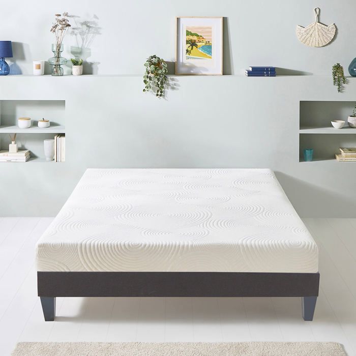 Matelas Artemis - Mémoire de forme - Moelleux - Fabriqué en France - 15 cm - 90x190 cm