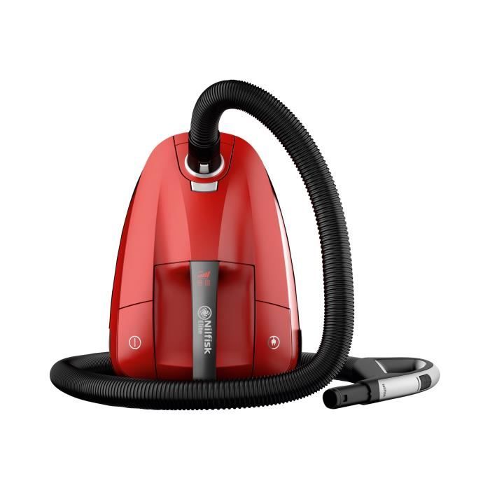 Nilfisk Elite RCL14E08A2 Aspirateur traineau sac rouge