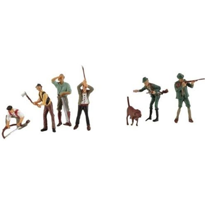 Miniatures : Noch 15060 - Chasseurs et bucherons 1:87