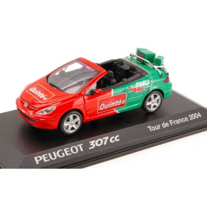 NOREV 1/43 - Peugeot 307 Cc Pmu Tour de France 2004 | UK