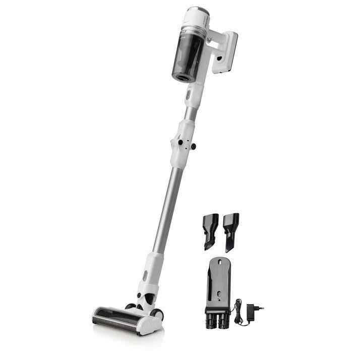 HISENSE HVC6264W - Aspirateur Balai sans fil - Ecran LED - Tube flex - Eclairage LED