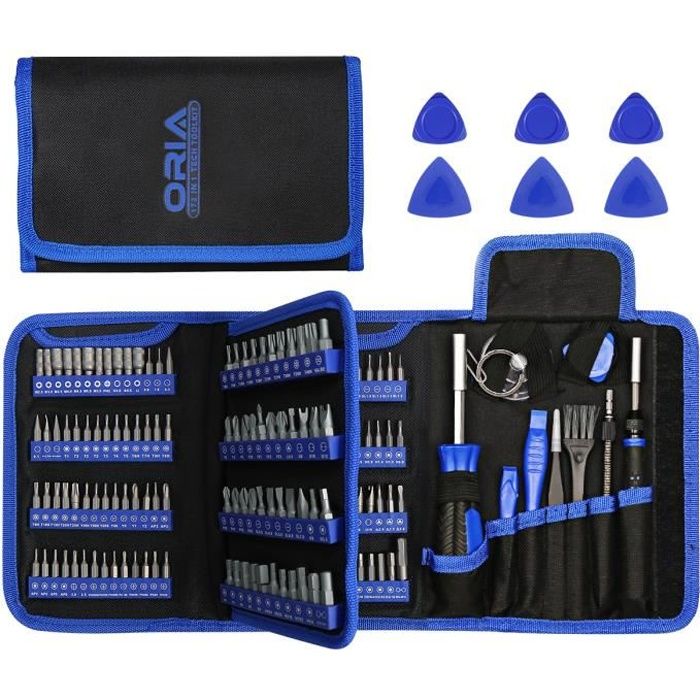 KIT DE TOURNEVIS MAGNÉTIQUE PUISSANT 126 EN 1 PRÉCIS POUR RÉPARER LA