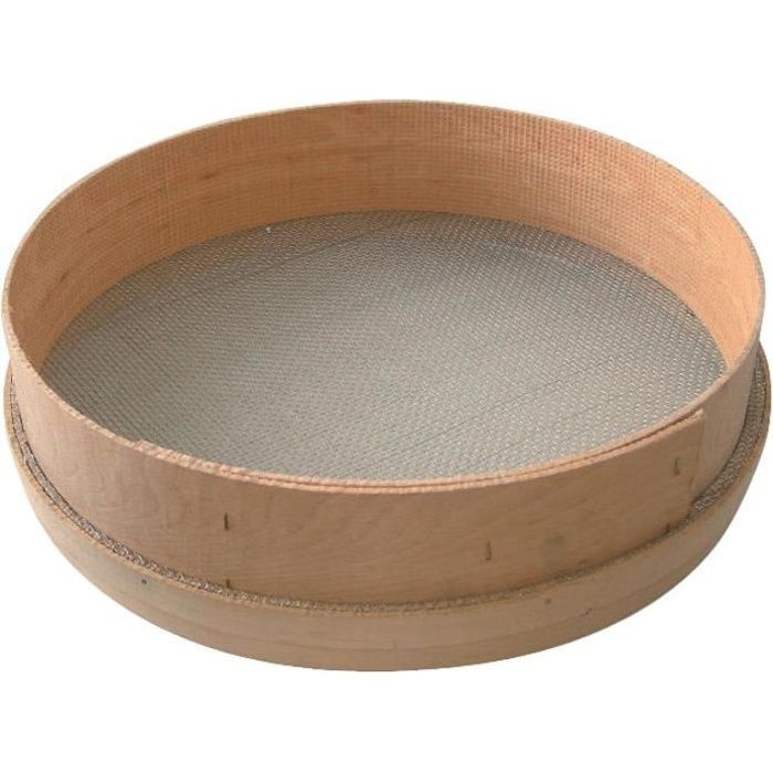 Tamis à Bois KS Tools 144.0566 - Ø 42 Mm Maille N°6 - Acier Galvanisé Et Bois De Hêtre
