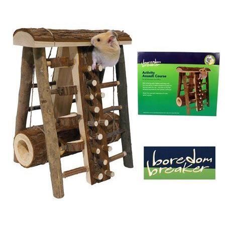 Meilleurs prix pour Parcours d'éveil et activité en bois pour rongeur - ROSEWOOD - Sans danger - Facile à assembler