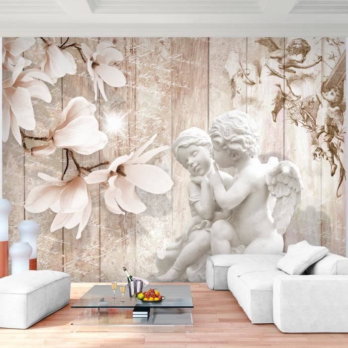 3d ange nuage peinture huile 8 papier peint fresque murale papier peint Papier peint famille enfant de 