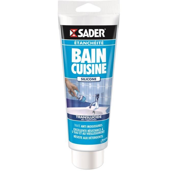 Sader Tube Mastic Silicone Etancheite Bain Et Cuisine