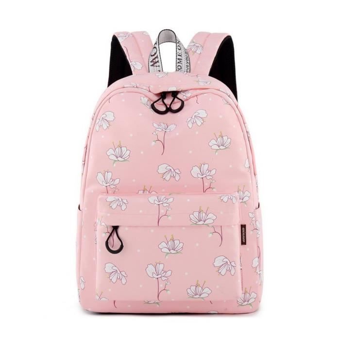 Joymoze Sac à Dos de rentrée Scolaire pour garçon et Fille Joli Sac d’école pour Enfants avec Plusieurs Poches Fantaisie Bleu 