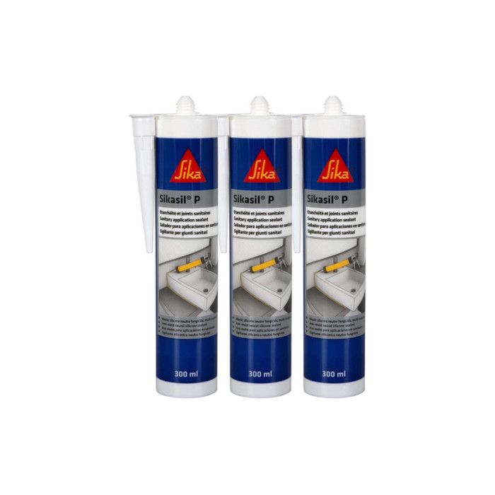 Joint UNIVERSEL SILICONE BLANC SANITAIRE 50 ml