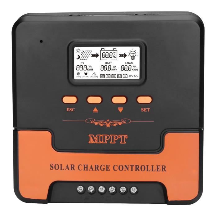 Contrôleur De Charge Solaire MPPT 75V 30A 12/24V - Bluetooth IConnect Pour Batteries Gel, Sealed, Flooded, Lithium