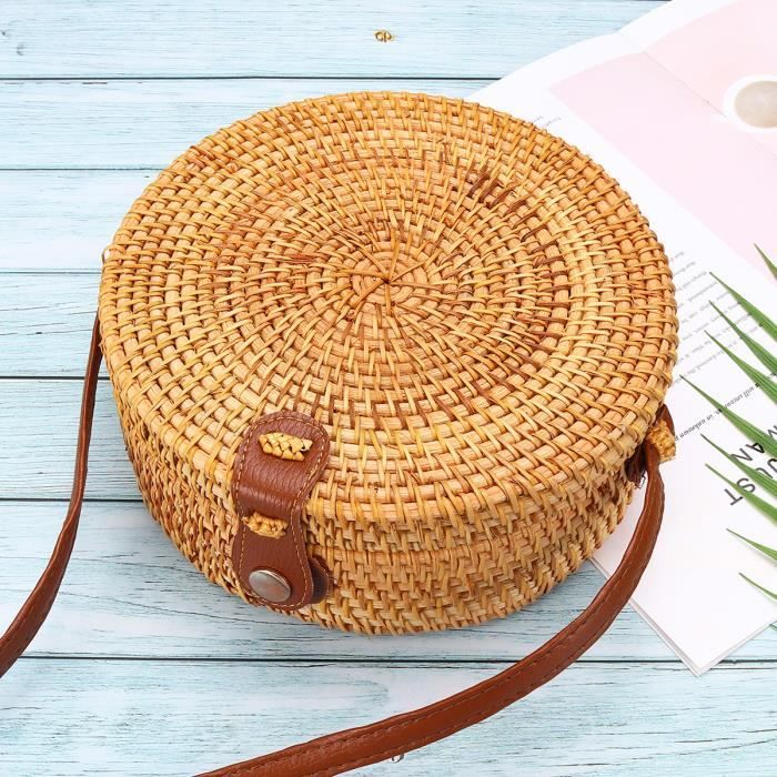 Sac A Main Rond Osier 2025