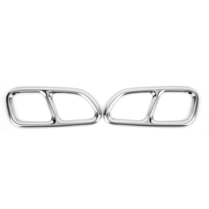 Garnitures Couvercle Embout échappement Pour Mercedes GLC/GLE/GLS 2020-2023 - Noir - Remplacement OEM