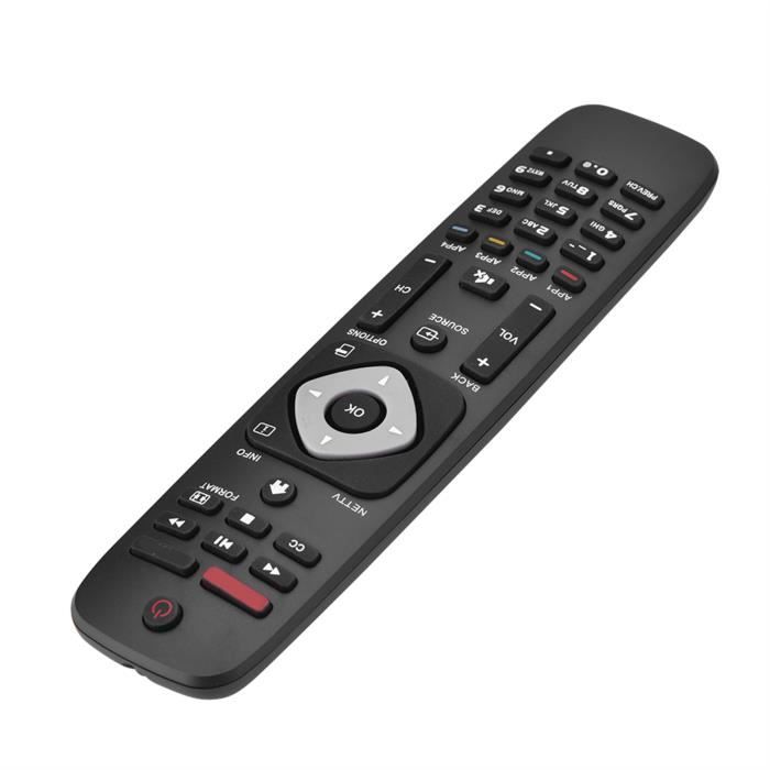 Télécommande Universelle Dédiée Philips - Compatible Avec De Nombreux Appareils, Design Ergonomique, Fonctionnalités Essentielles