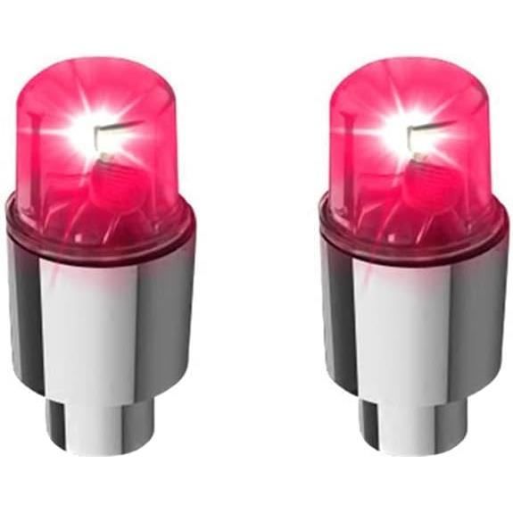 Phare avant de bicyclette,Red--Mini phare LED néon pour rayons de vélo, éclairag