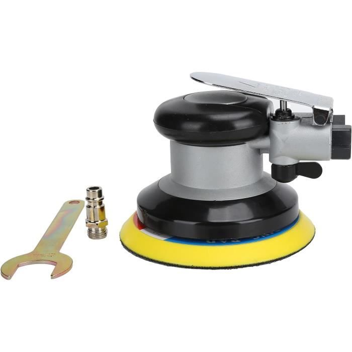Ponceuse Excentrique Sans Fil 125 Mm Pour Batteries DeWalt 18V - 3 Vitesses 7000-11000 Tr/min, Avec Collecteur De Poussière Et 15 Papiers Abrasifs - 2