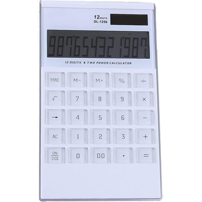 Topix 8102LN - Calculatrice électronique Vintage Années 80 - Fonctionnelle