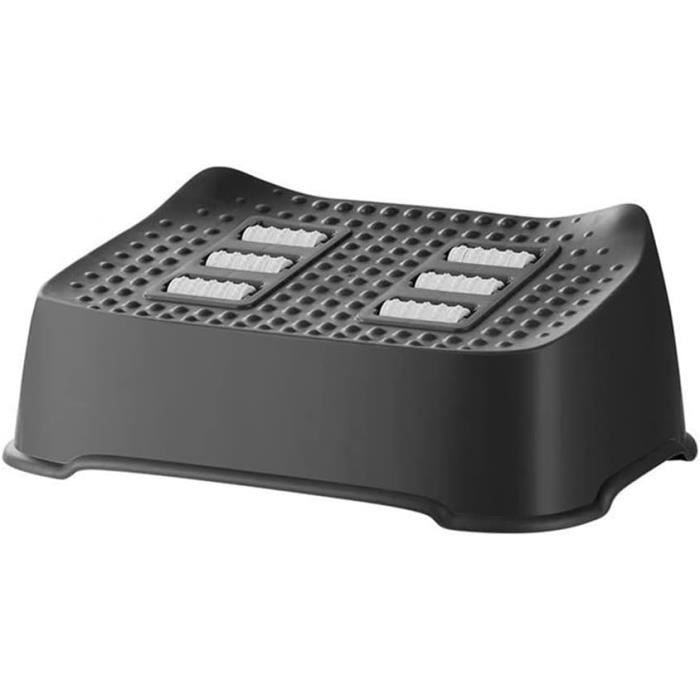 Tabouret De Repose-Pieds Sous Bureau - 6 Hauteurs Réglables & Surface De Massage, Idéal Pour Bureau (Travail) Et Maison | Leroy Merlin