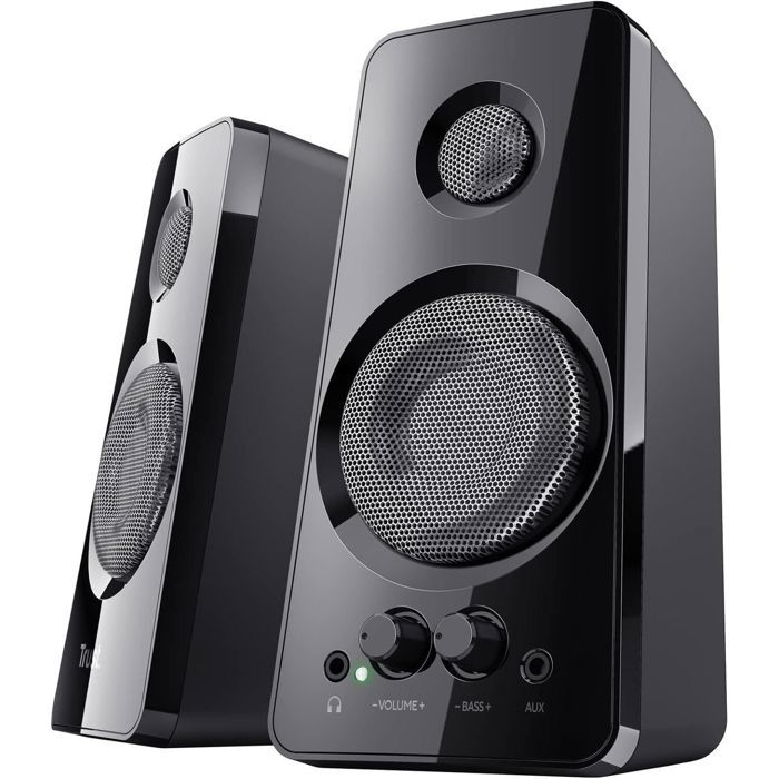 Trust Tytan 2 0 Speaker Set Haut Parleurs Pour Pc 18 Watt