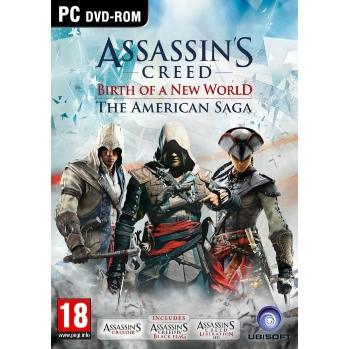 Ubisoft Assassins Creed - Un Nouveau Monde : La Saga Américaine Jeu PC