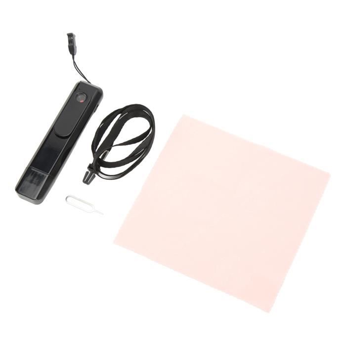 Caméra Corporelle 1080P Mini - Caméra Portable Pour Sécurité, Extérieur, Rechargeable