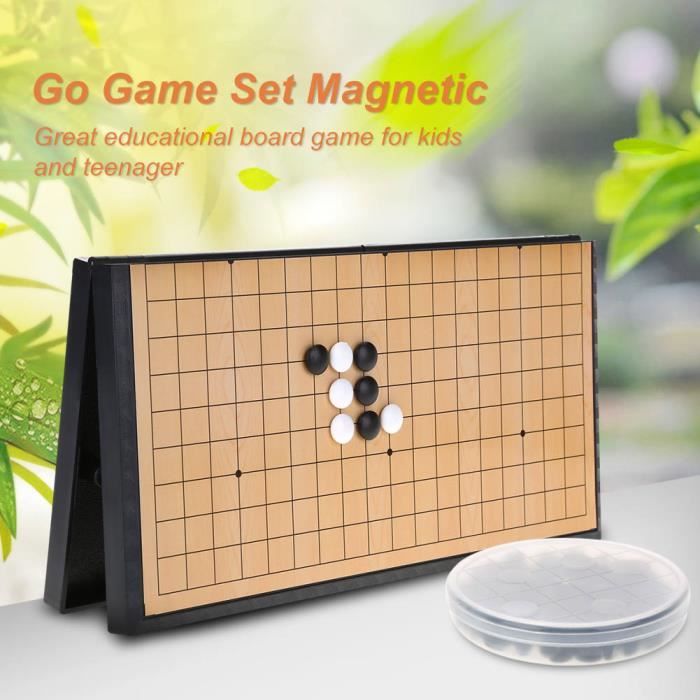 Jeu de société chinois Go Board Pliable magnétique En Stock VGEBY YES tout neuf et de haute