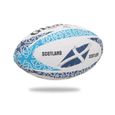 GILBERT Ballon de rugby MASCOTTES - Ecosse Flower of Scotland - Taille Mini-1