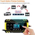 Chargeur Batterie Voiture Moto 12V-24V avec Protections Multiples Type de Réparation pour Voiture-Moto-Tondeuse à Gazon etc-1