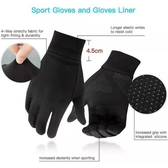 Vegena Gant Therique Chauffant USB - Gants Tactiles Theriques avec